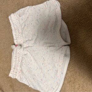 Cat & Jack White Speckled Kids Shorts
